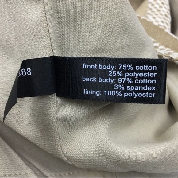 The Limited Zebra Skirt Tan Beige Tweed Animal Print Pencil Skirt, Size - 4 - Picture 9 of 11